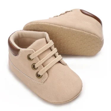 5 Colors Lace Up Casual Shoes Spring And Autumn Baby Casual Shoes 0-18 Months Cotton Flat Shoes Baby Walking Shoes 3