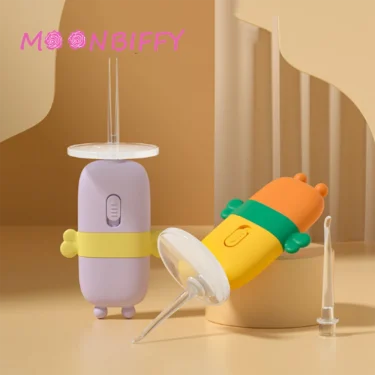 Baby Ear Cleaner Removable Care Ear Spoon Cartoon Flashlight Earpick Child Ears Cleaning With Earwax Digging Luminous Dig 1