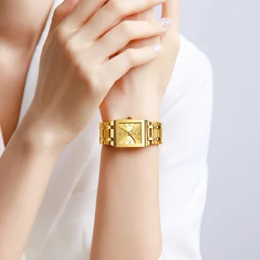 Luxury Golden Quartz Wristwatches For Women Ladies Fashion 30m Waterproof Female Girl Watches Relogio Feminino Clock L1029 3