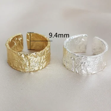 XIYANIKE Prevent Allergy Silver Color Wedding Rings New Creative Geometric Handmade Anillo Accessories Jewelry Gifts 2