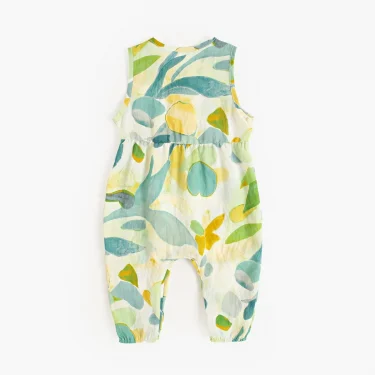 Sanlutoz Newborn Girls Jumpsuits Floral Infants Girls Rompers Summer Sleeveless Casual 4
