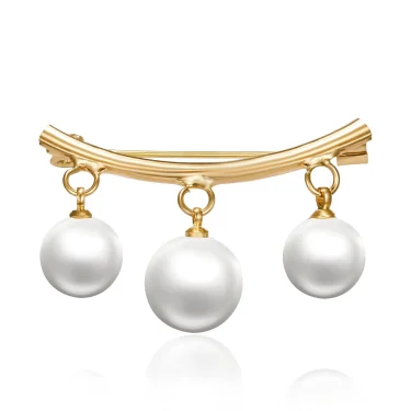 Elegant Fashion Pearls Brooch Pins For Women Fixed Straps Charm Safe Pin Brooches Clothing Clip Badge Dress Buckle Diy Jewelry 6