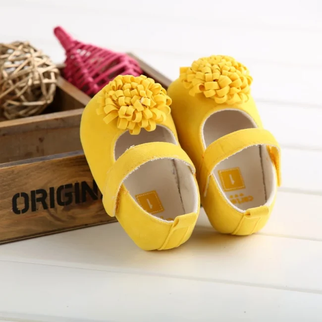0-18 Months Newborn Baby Girl Walking Shoes Princess Shoes Little Baby Soft Bottom Anti Drop Girls Toddler Shoes 3