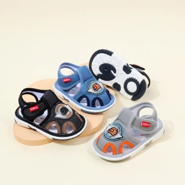 Baby Squeaky Shoes Summer Sandal High Quality Funny Toddler Sound Prewalking Sneaker 2024 New Fashion for Kid Boys Girls MY2401 6