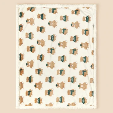 Winter Baby Blanket Fleece Warm Quilt for Newborn Bedding Baby Swaddle Wrap Flannel Lamb Soft Baby Stroller Blanket Manta Bebe 3