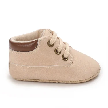 HAIZHIW 5 Colors Lace Up Casual Shoes Spring And Autumn Baby Casual Shoes 0-18 Months Flat Shoes Baby Walking Shoes 5