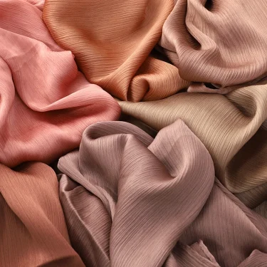 FASHION Medine silk CRINKLED SATIN SILK HIJABS WOMEN LONG SOLIDER COLOR PLAIN HIJABS Headband Maxi lslamic Sjaal 180*70CM 2025 2