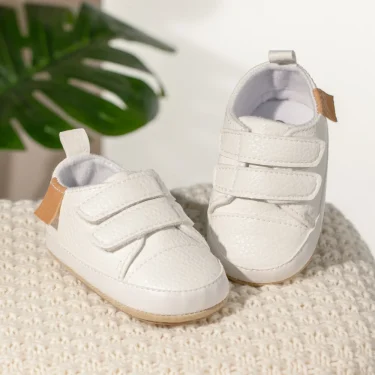 Newborn Baby Non-slip Toddler Shoes Boys Girls Baby Casual Foreign Fashion Baby Shoes Rubber Soft Bottom Shallow Baby Shoes 2