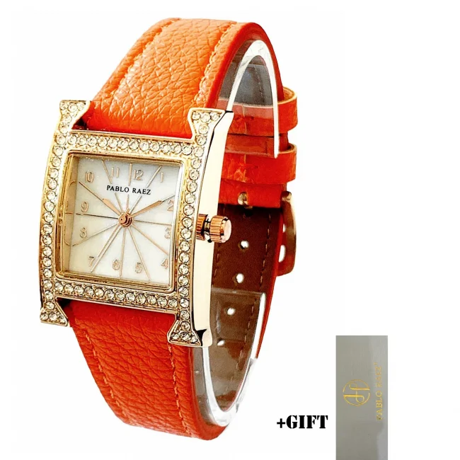 UTHAI Premium Watch Light Luxury Women Watches Square Versatile Leather Bracelet Waterproof Female Fashion Quartz Wristwatch Box 4