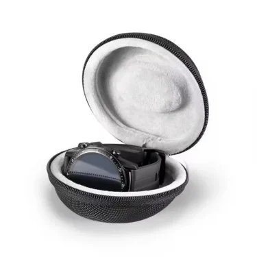 Portable EVA Single Watch Travel Case Watch Storage Organizer Box Watch Holder Waterproof for Smartwatches Zippered Container 6