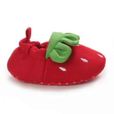 New Baby Casual Shoes Cute and Sweet Strawberry Baby Shoes Soft Sole Comfortable and Non slip Baby Walking Shoes 6