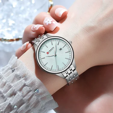 CURREN New Women's Wrist Watches Luxury Brand Women Quartz WatchesStainless Steel Casual Fashion Wristwatch Relogio Feminino 3
