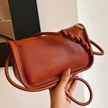 100%Real Cowhide Genuine Leather Sac Fashion Women Crossbody Bags For Ladies New High Capacity Shoulder Bag Handbag Female Purse 1