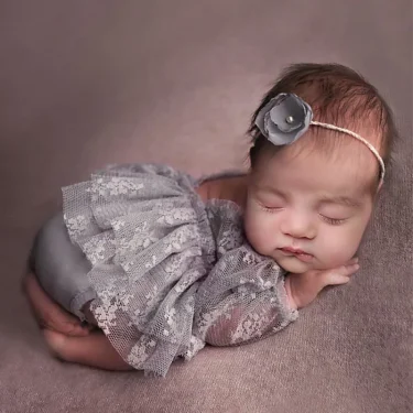 Ylsteed 2 Pieces Set Newborn Girl Lace Dress Romper with underpants Baby Girl Photography Outfits 2