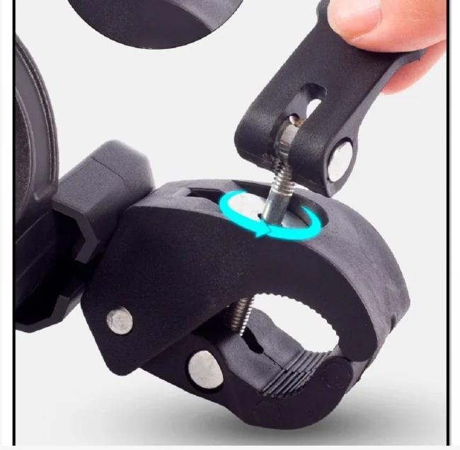 Baby Stroller Cup Holder Rack Bottle Universal 360 Rotatable Cup Holder for Pram Stroller Carrying Case Milk Bottle Cart 5