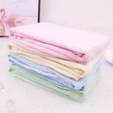 Baby Blanket Cotton Super Soft Kids Month Blankets Newborn Swaddle Infant Wrap Bath Towel Girl Boy Stroller Cover Inbakeren 1