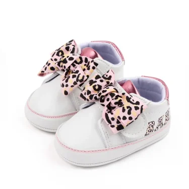 Baby Cute Sneaker Bowknot Soft Cotton Sole Beatiful Baby Shoes 2023 New Arrival Baby Fashion Girl Shoes 0-6-12 Months 11/12/13 4