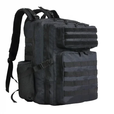 SYZM 25L/45L Large Capacity Men Tactical Backpack Outdoor Rucksack Hiking Camping Hunting Sports Travel Bags with Bottle Holder 1