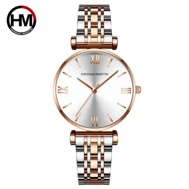 New Design Watches Green Malachite Dial Ladies Japan Quartz Wristwatch Stainless Steel Strap Waterproof Watches for Women 3