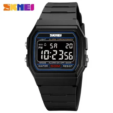 SKMEI 2042 Digital Sport Watch for Men Military Waterproof Calendar Date Week Mens Wristwatches Electronic Thin Clock 1381 Reloj 1