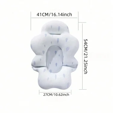 Newborn baby bath net bath tub bath frame baby bath suspension mat bath bed non-slip bath net pocket can sit and lie down 6