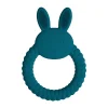 bunny peacock blue