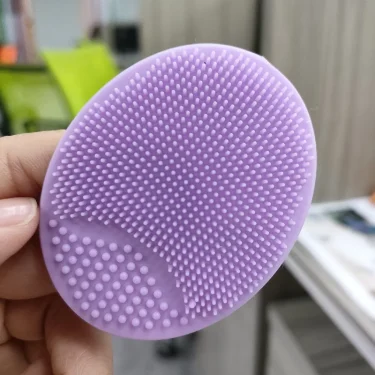1PCS Silicone Shampoo Brush for Baby Infant Bathing Soft Silicone Boys Kids Shower Brush Head Hair Washing Massage Brushes Wipe 6