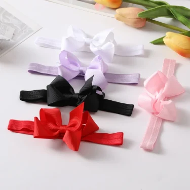 Girls Shoes +Hairband Newborn Toddlers First Walkers Baby Bowknot Princess Shoes Soft Sole Non-slip Footwear Infant Crib Shoes 2