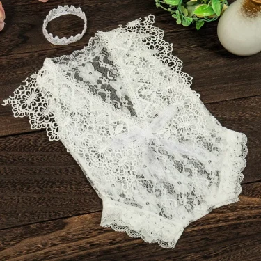 Newborn Accessories Babies Photography Props Clothing Boy Birth Maternity Outfits Girls Costume Rompers Months Shooting Overalls 3