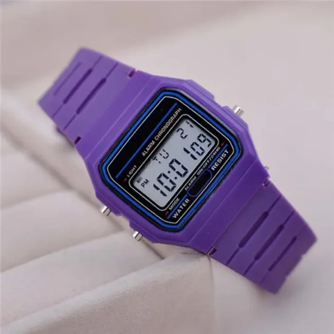 Sport LED Digital Watches for Men Simple Small Square Dial Electronic Watch Silicone Band Fashion Casual Mens Watch montre homme 4