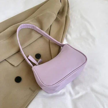New Fashion Retro PU Leather Women Handbag Vintage Top-Handle Shoulder Bag Female Small Subaxillary Bag 3