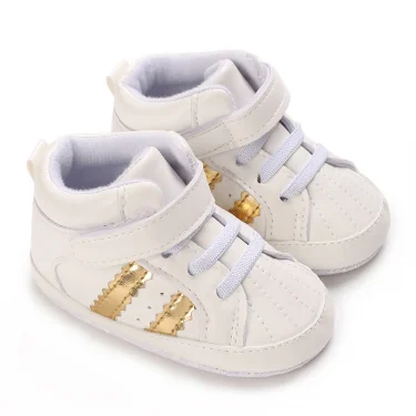 NEW Color blocking Sports shoes Fashion 0 to 18 Month for Toddler Boys and Girls Baby Sneaker Soft PU Leather Baby Casual Shoes 2