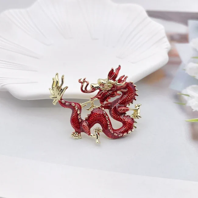 New Cute Vivid Flying Bird Brooch Ladies Animal Hummingbird Phoenix Pigeon Crane Flamingo Pin Buckle Party Leisure 4