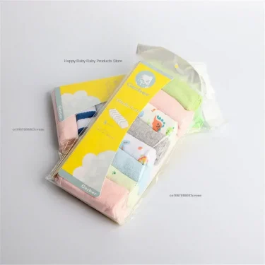 8Pcs/pack Baby Infant Newborn Bath Towel Washcloth Bathing Feeding Wipe Cloth Soft  Shower Products 21*21cm 3