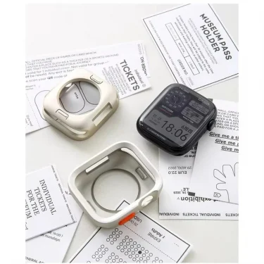 New Bumper Soft Silicone Case For Apple Watch 9 8 7 6 SE 5 Sport Anti-drop Matte Cover For iwatch 49mm 41mm 40mm 44mm 45 mm 3