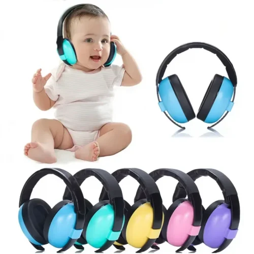 Anti Noise Baby Headphones Children Sleep Ear Stretcher Baby Ears Protection Children Earmuffs Sleeping Earplugs Child Earmuff 1