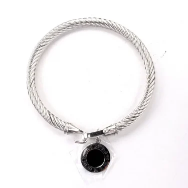 black shell Bracelets for women Stainless steel jewelry women's hand Bracelets on hand fashion jewelry accessories 6
