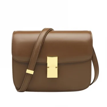 Women’s Genuine Leather Shoulder Bag Trend Brand Small Square Bags Luxury Designer Handbag Fashion Messenger BagsTofu Bags 5