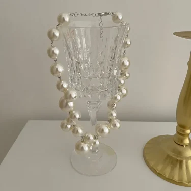 YANGLIUJIA Pearl Necklace European And American Style Personality Fashion Necklace Ms Girl Travel Wedding Accessories 2025 5