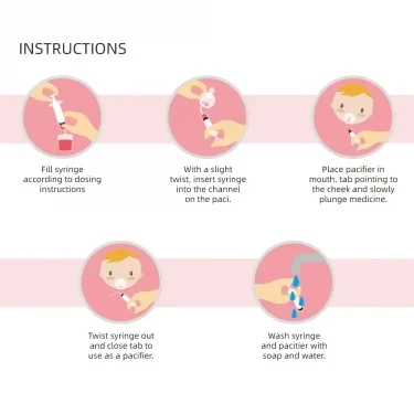 Baby Care Kids Pacifier Feeding Smart Medicine Dispenser Needle Squeeze Medicine Dropper Dispenser Feeder Baby Accessories 4