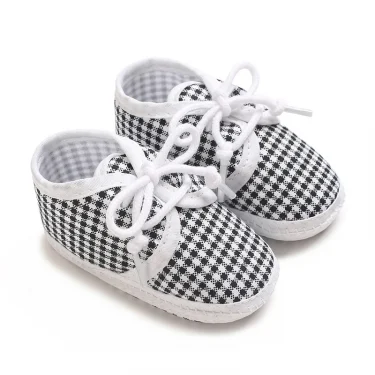 Newborn Baby's First Baptist Shoe: Newborn Boys and Girls' White Baptist Shoes Soft Sole Walking Shoes Size-9CM-10CM 2