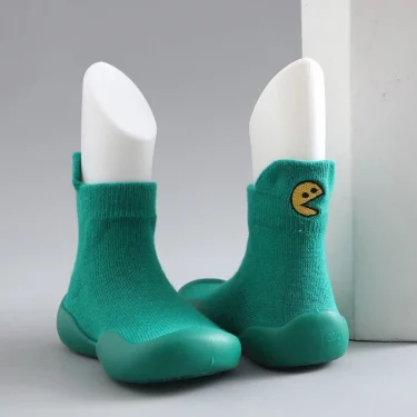 Brown Baby Boy First Walkers Children Sock Shoes Non-slip Floor Socks Girl Shoes Soft Toddler Booties 0 to 3 6 9 12 18 24 Months 3
