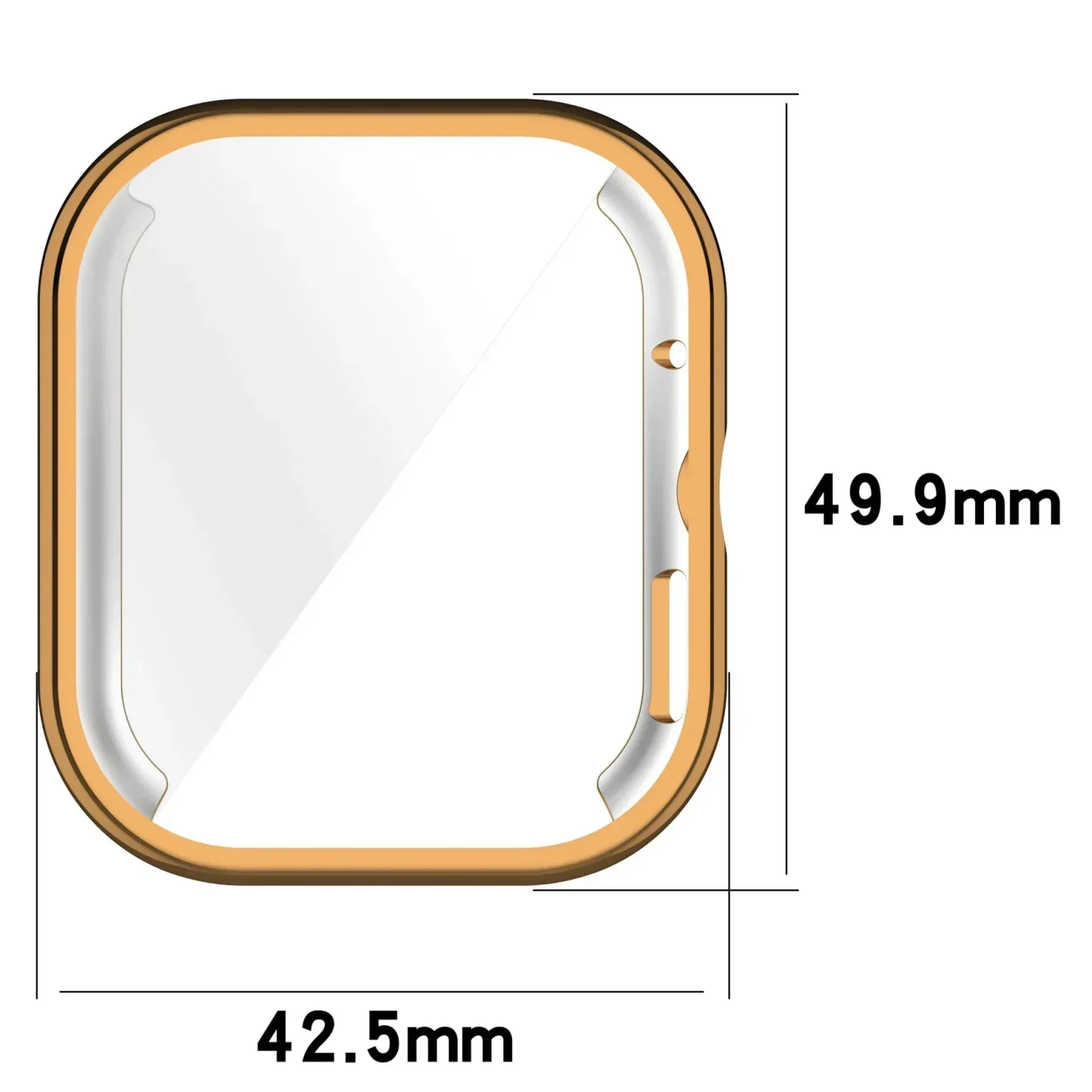 Soft Full Case+Tempered Glass For Redmi Watch 4 Protective Cases Screen Protector + Cover on Red mi Watch4 3