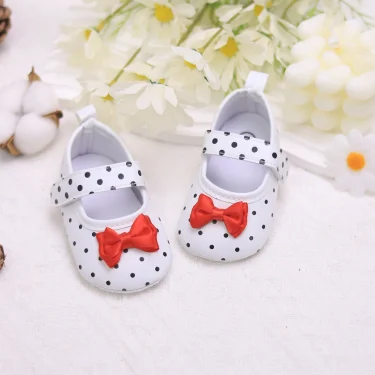 Baby Step Shoes Baby's First Pair of Toddler Shoes Baby Shoes Breathable Non-slip Girls Fashion Shoes Princess Style 4