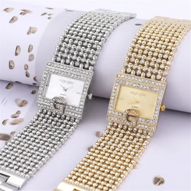 UTHAI W31 Women's Fashion Luxury Diamond G Quartz Watches Clock Lady's Stainless Steel Bracelet Watch Girl Wristbatch Jewelry 2