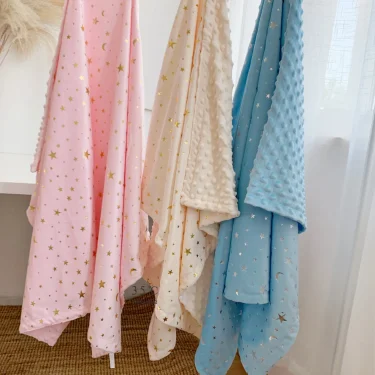 Baby Blanket Winter Soft Fleece Newborn Stroller Cover Comfortable Quilt Infant Bedding Swaddle Wrap Thicken Children's Blanket 5