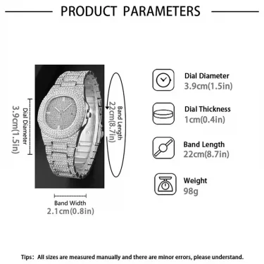 Luxury Fashion Mens Stainless Steel Watches Male Sports Quartz Wristwatch Calendar Luminous Clock Men Business Casual Watch 2