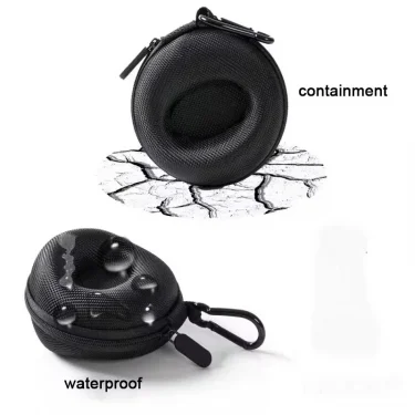 Portable EVA Single Watch Travel Case Watch Storage Organizer Box Watch Holder Waterproof for Smartwatches Zippered Container 5