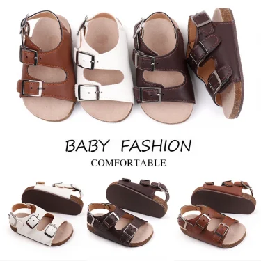Baby Summer Sandal Classical Shoes for Newborn Baby Beach Outdoor Prewalking High Quality Anti-slip Waterproof New Fashion 1