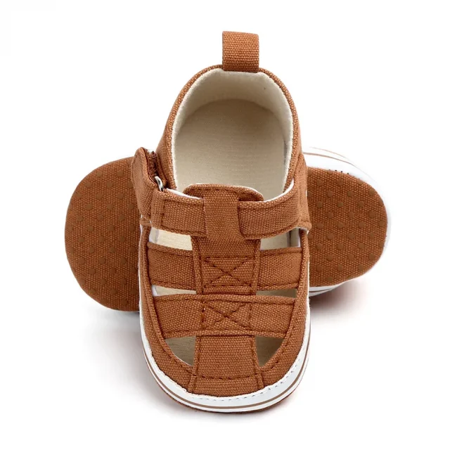 Baby breathable toe-covered shoes summer and spring baby walking shoes 5